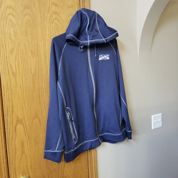 NFL Budweiser Team 365 Zip up Hooded Jacket Size L - Picture 3 of 12